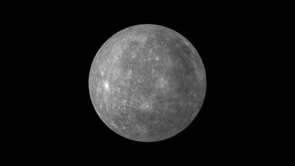 Wall Mural - planet mercury solar system