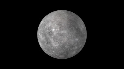 Wall Mural - planet mercury solar system