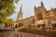 Medieval Wakefield Cathedral in West Yorkshire,Great Britain.