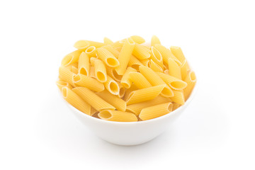 Wall Mural - Pasta Penne in a white bowl