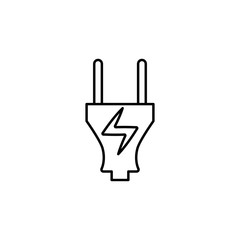 Aufkleber - electrician sign icon. Element of navigation sign icon. Thin line icon for website design and development, app development. Premium icon