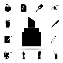 Poster - felt-tip pen icon. Art and painting icons universal set for web and mobile