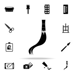 Poster - brush and line icon. Art and painting icons universal set for web and mobile