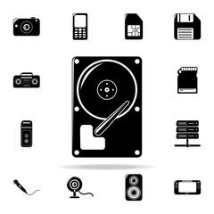 Poster - gramophone icon. Technology icons universal set for web and mobile