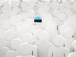 © Mikhail Mishchenko - Man with flag of estonia in a crowd
