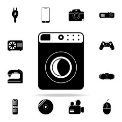 Poster - washing machine icon. Technology icons universal set for web and mobile