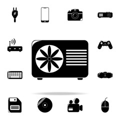 Poster - air conditioning icon. Technology icons universal set for web and mobile