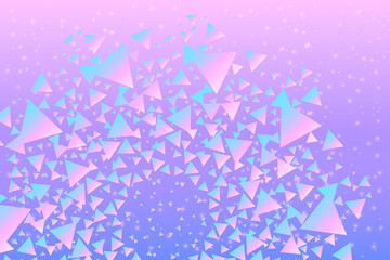 Wall Mural - the science and mathematics abstract background with circles, cube, triangles and a lot of lines. sa