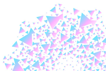 Wall Mural - the science and mathematics abstract background with circles, cube, triangles and a lot of lines. sa