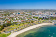 Aerial photo of Geelong in Victoria, Australia