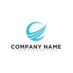 Poster - Simple minimalistic modern professional logo design of technology vector EPS illustrator template