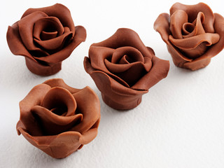 Sticker - CHOCOLATE FLOWERS