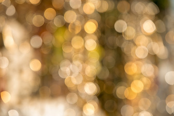 Aufkleber - golden boken, blurred background