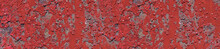 Red Rusty Background Old Painted Metal Texture