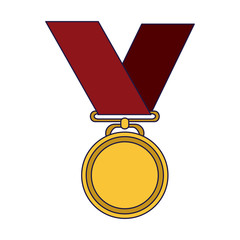 Award medal symbol