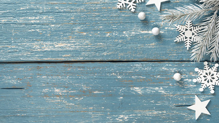 Wall Mural - Vintage Christmas and winter background