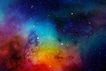 colorful bright ink and watercolor textures on white paper background. paint leaks and ombre effects
