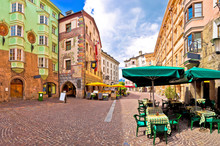 Historic Street Of Innsbruck Panoramic View