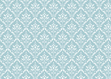 ダマスク柄の壁紙ブルー 無料画像 Public Domain Pictures