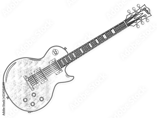 Foto  Classic Electric Guitar