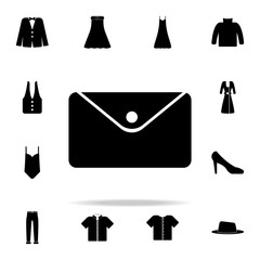 Poster - nag icon. Clothes icons universal set for web and mobile