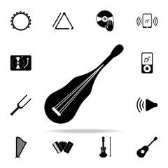 Poster - pondar icon. Music icons universal set for web and mobile