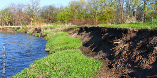 Fotografía Kishwaukee Bank Erosion Illinois