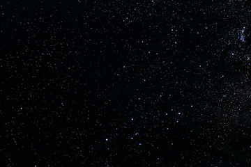 Wall Mural - stars and galaxy outer space sky night universe black starry background of starfield