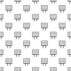 Poster - solar panel pattern seamless vector repeat geometric for any web design