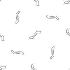 Poster - Glass escalator pattern seamless vector repeat geometric for any web design