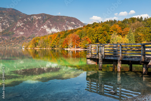 turkusowe-wody-jeziora-bohinj