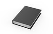 © devrawat21 - Black closed office binder, mock up template on isolated white background, 3d illustration