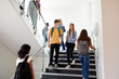 © Monkey Business - High School Students Walking On Stairs Between Lessons In Busy College Building