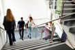 © Monkey Business - Motion Blur Shot Of High School Students Walking On Stairs Between Lessons In Busy College Building