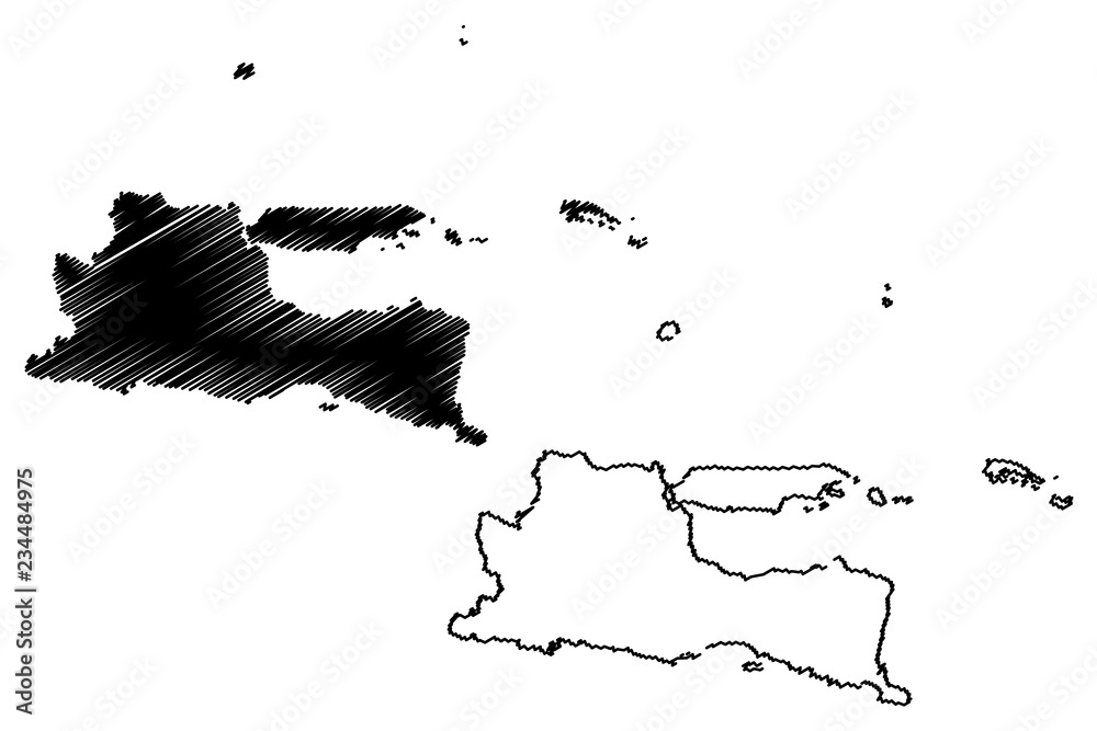 East Java (Subdivisions of Indonesia, Provinces of Indonesia) map ...