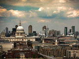 Fototapeta Londyn - London Skyline Kathedrale