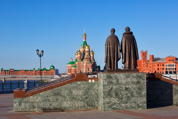 Wall Mural - Yoshkar-Ola, Russia, the tourist center of the city