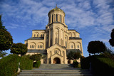 Fototapeta Kuchnia - The Holy Trinity Cathedral of Tbilisi, Georgia