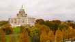 © Christopher Boswell - Providence Rhode Island Fall Color Trees Changing Capitol State House