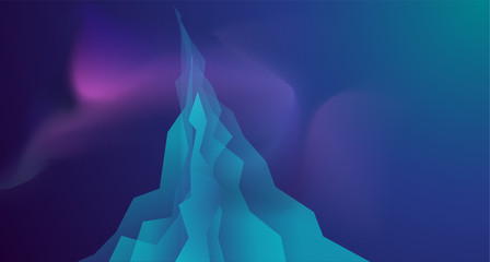 Wall Mural - Blue abstract background vector colorful pattern template