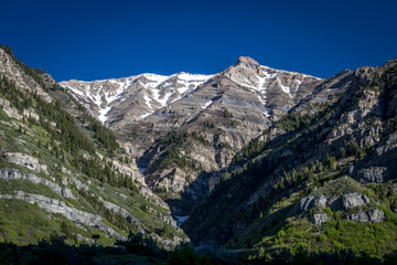 Wall Mural - Mountain Peak in the Summer