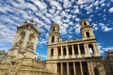 Wall Mural - Saint Sulpice