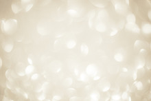 Defocused Abstract Gold Lights Background