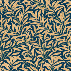 Canvas Print - Willow Bough by William Morris (1834-1896). Original from The MET Museum. Digitally enhanced by rawpixel.