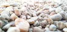 Mix Color Of Gravel Texture Or Background