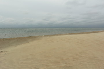 sandy coastline