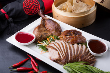 Peking duck chinese dish