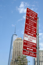 No Standing Signs In New-York City