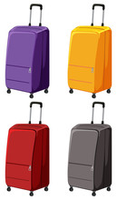 Set Of Different Luggage