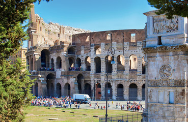 Italy, Rome, Colosseum